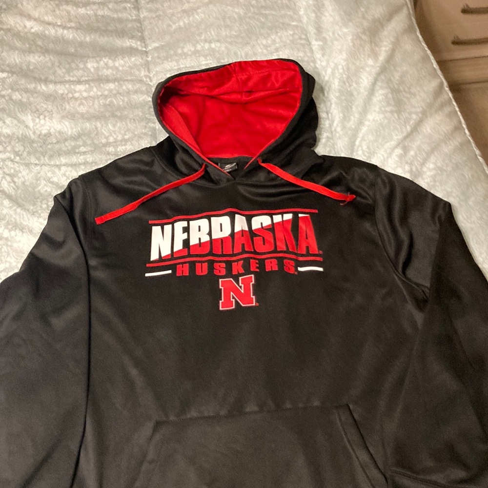 Men’s Nebraska Huskers Sweatshirt- Black